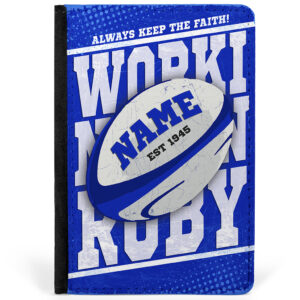 Personalised Workington Town Rugby League Passport Case RP20