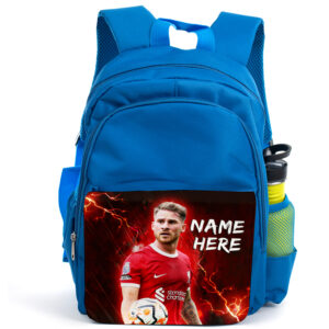 Personalised Mac Allister Liverpool Football Player Backpack NL42