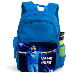 Personalised Morelos Rangers Football Player Backpack NL43