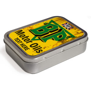 Personalised BP Motor Oil Tobacco Tin OC03