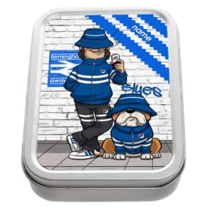 Personalised Birmingham Football Tobacco Tin FT04