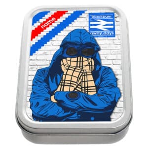 Personalised Blackburn Football Tobacco Tin FC06