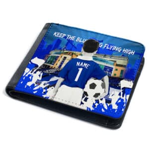 Personalised Chelsea Football Boys Wallet CF17