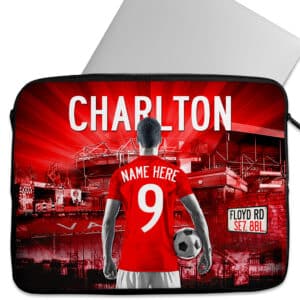 Personalised Charlton Football Sleeve Laptop iPad Case AF32
