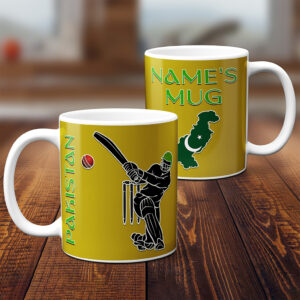 Personalised Pakistan Cricket Mug CRIM24