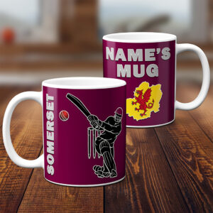 Personalised Somerset County Cricket Mug CRIM14