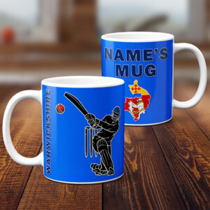 Personalised Warwickshire County Cricket Mug CRIM17