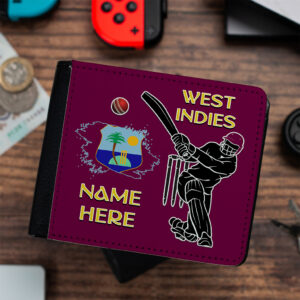Personalised West Indies Cricket Wallet CRIW27