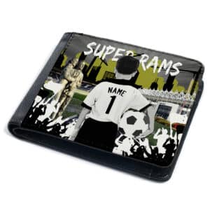Personalised Derby Football Boys Wallet CF20