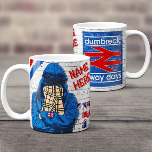 Personalised Glasgow Rangers Football Casuals Mug FCW27