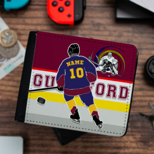Personalised Guildford Flames Ice Hockey Wallet IHW07
