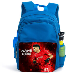 Personalised Luiz Diaz Liverpool Football Player Backpack NL20