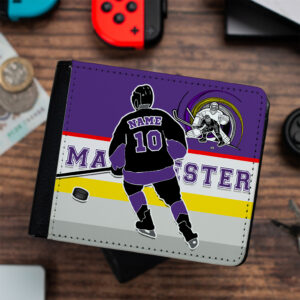 Personalised Manchester Storm Ice Hockey Wallet IHW08