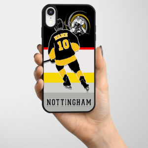 Personalised Nottingham Panthers Ice Hockey Gel Phone Case IH09