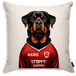 Liverpool Football Rottweiler Dog Cushion Personalised Cover DFC409