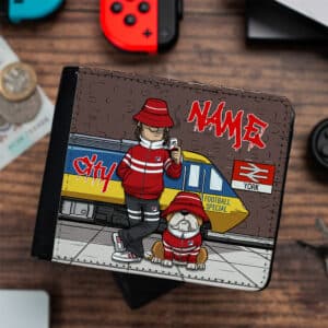 Personalised York City Football Casuals Wallet FTW80