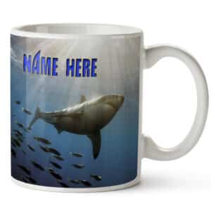 Personalised Boys Shark Mug ST850