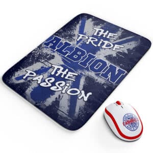 West Bromwich Football Mouse Mat Pride and Passion