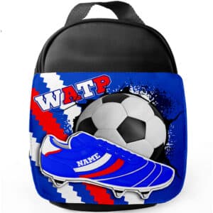 Personalised Glasgow Rangers Football Boot School Lunch Bag FB25