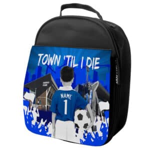 Personalised Ipswich Kids Football School Lunch Bag CF30