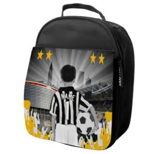 Personalised Juventus Kids Football School Lunch Bag CF31