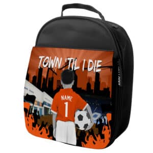 Personalised Luton Kids Football School Lunch Bag CF36