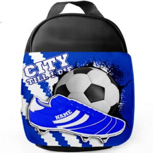 Personalised Leicester Football Boot School Lunch Bag FB32