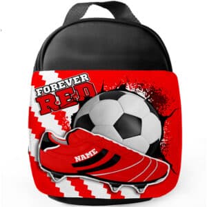 Personalised Liverpool Football Boot School Lunch Bag FB34
