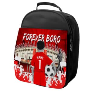 Personalised Middlesborough Kids Football School Lunch Bag CF39
