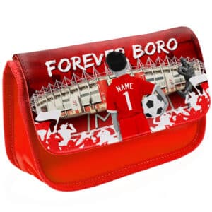 Personalised Middlesbrough Kids Football Pencil Case CFP39
