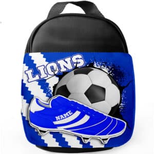 Personalised Millwall Football Boot School Lunch Bag FB39