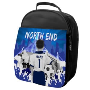 Personalised Preston Kids Football School Lunch Bag CF46