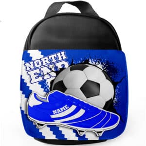 Personalised Preston North End Football Boot School Lunch Bag FB45
