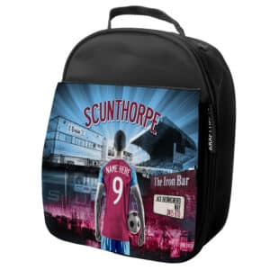 Personalised Scunthorpe Football School Lunch Bag AF113