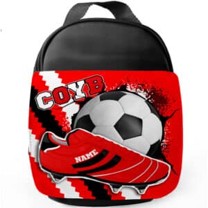 Personalised Sheffield United Football Boot School Lunch Bag FB49