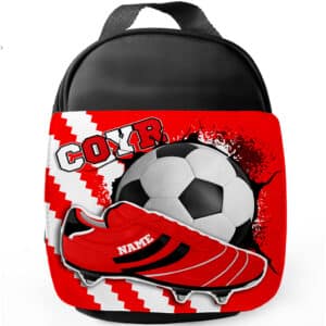 Personalised Southampton Football Boot School Lunch Bag FB51