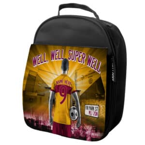 Personalised Motherwell Football School Lunch Bag AF89