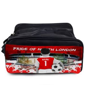 Personalised Arsenal Kids Football Boot Bag CFP02