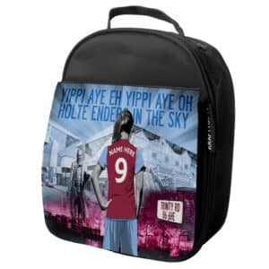 Women's Football Aston Villa Personalised Girls School Lunch Bag WF08
