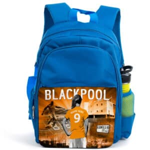 Women's Football Blackpool Personalised Girls Backpack WF18