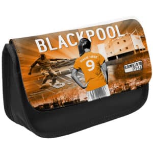 Women's Football Blackpool Pencil Case Personalised Girls WFP18