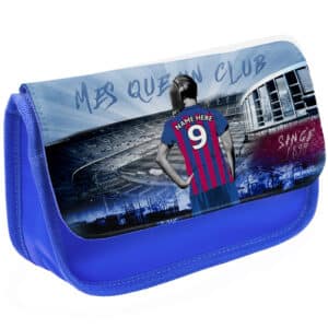 Women's Football Barcelona Pencil Case Personalised Girls WFP10