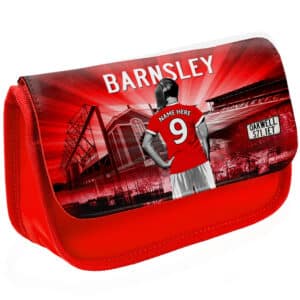 Women's Football Barnsley Pencil Case Personalised Girls WFP12