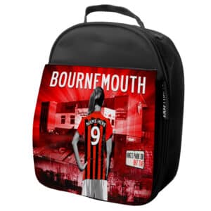 Women's Football Bournemouth Personalised Girls School Lunch Bag WF20