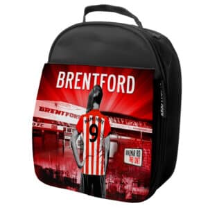 Women's Football Brentford Personalised Girls School Lunch Bag WF23
