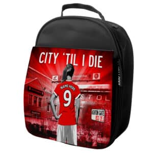 Women's Football Bristol City Personalised Girls School Lunch Bag WF25