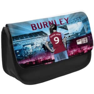 Women's Football Burnley Pencil Case Personalised Girls WFP27