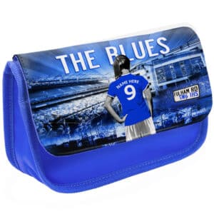 Women's Football Chelsea Pencil Case Personalised Girls WFP33