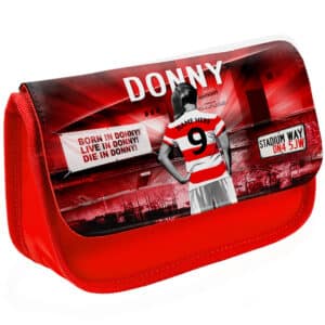 Women's Football Doncaster Pencil Case Personalised Girls WFP44