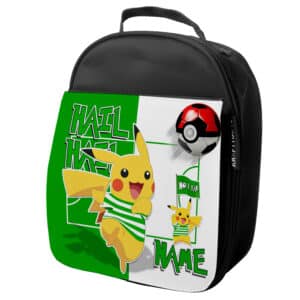 Personalised Glasgow Celtic Pokemon Football School Lunch Bag PF26